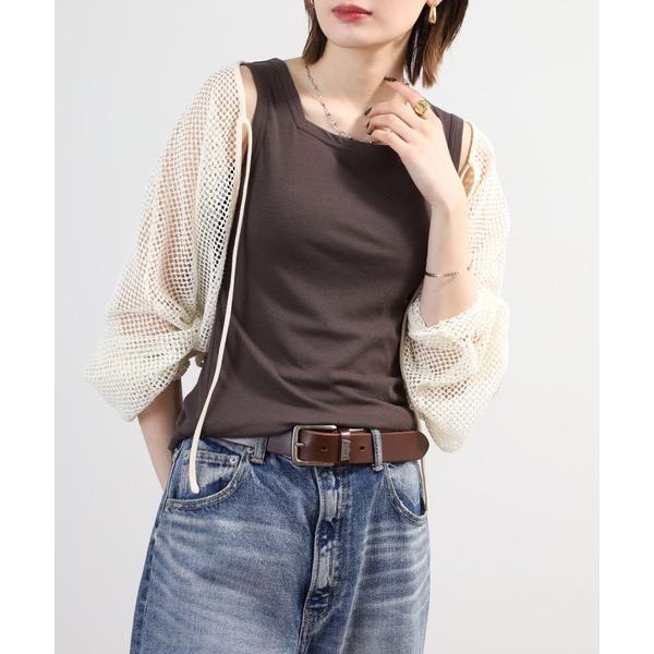 タンクトップ ノースリーブ タンクトップ レディース