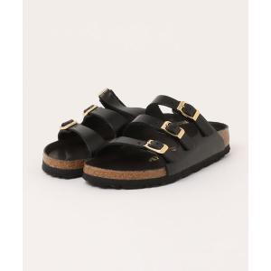 ビルケンシュトック サンダル ビルケンシュトック 1032029 Florida Flesh HEX Amalfi Black「Narrow幅」/ フロリダフレッシュ ブラック レディース メンズ