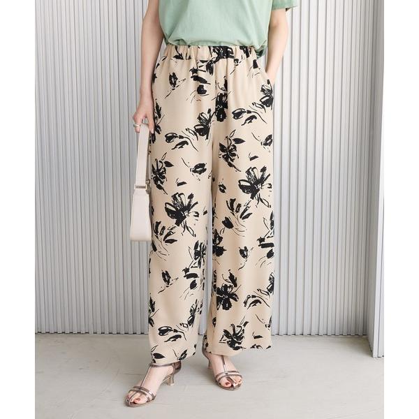 パンツ 「WEB限定」アソートギャザー柄パンツ レディース