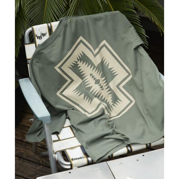 tシャツ PENDLETON/ペンドルトン 別注 バックプリント クルーネックTシャツ メンズ