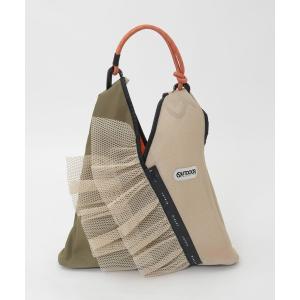 ショルダーバッグ バッグ 「WEB限定」「RISLEY×OUTDOOR(リズレイ×アウトドア)」トライアングルフリルバッグ レディース