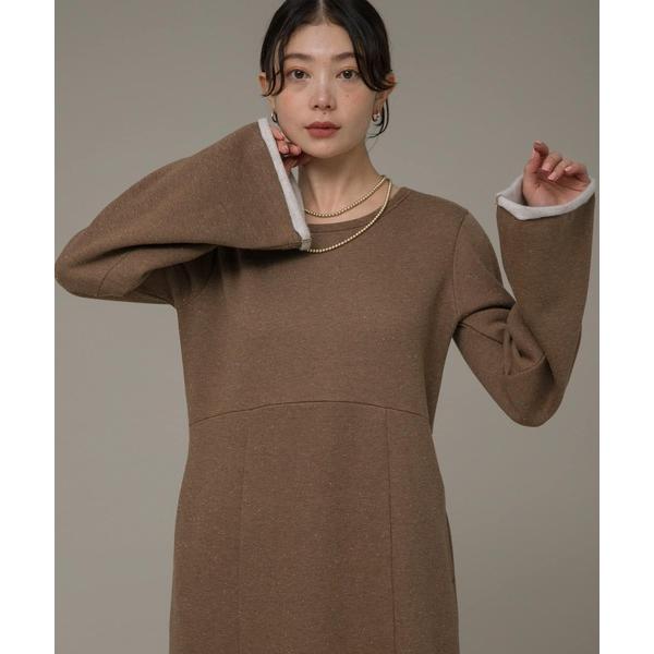 「URBAN RESEARCH Sonny Label」 長袖ワンピース FREE ブラウン レディ...