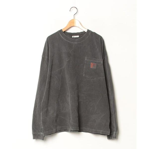 「Java」 長袖カットソー MEDIUM グレー レディース