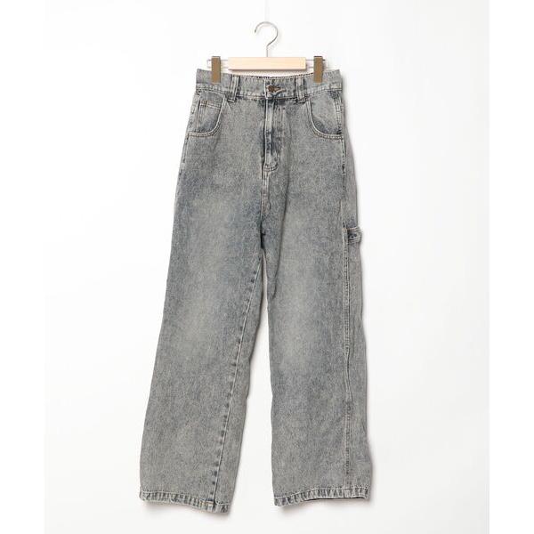 「Java」 デニムパンツ LARGE ブルー レディース