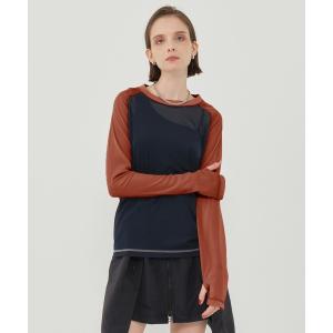 「A + TOKYO」 長袖カットソー FREE レッド レディース