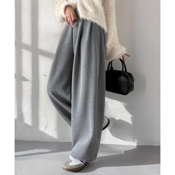 「Java」 パンツ LARGE チャコール レディース