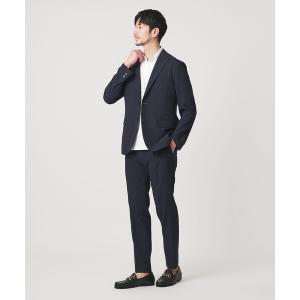 セットアップ 「WEB限定 WARDROBE SMART」ライト シアサッカー セットアップ/ジャケット＆イージーパンツ メンズ