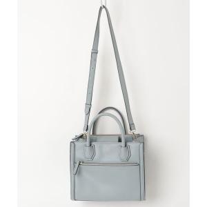 「GLOBAL WORK」 2WAYバッグ - ブルー レディース