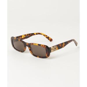 「miu miu」 サングラス - ブラウン レディース