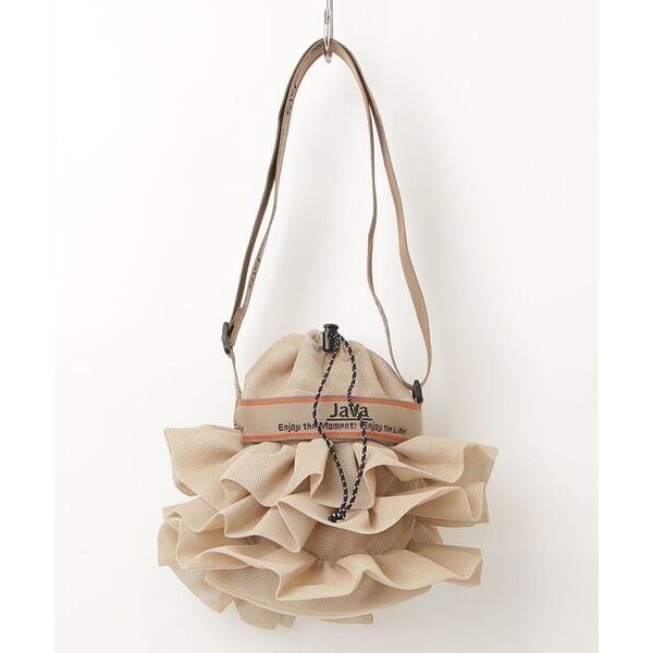 「Java」 ショルダーバッグ - ベージュ レディース