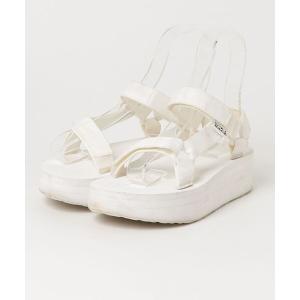 「Teva」 フラットサンダル 23cm ホワイト レディース