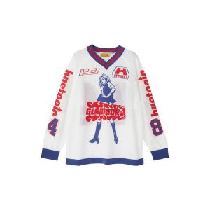 ニット セーター HYSTERIC84ジャカードメッシュ プルオーバー レディース