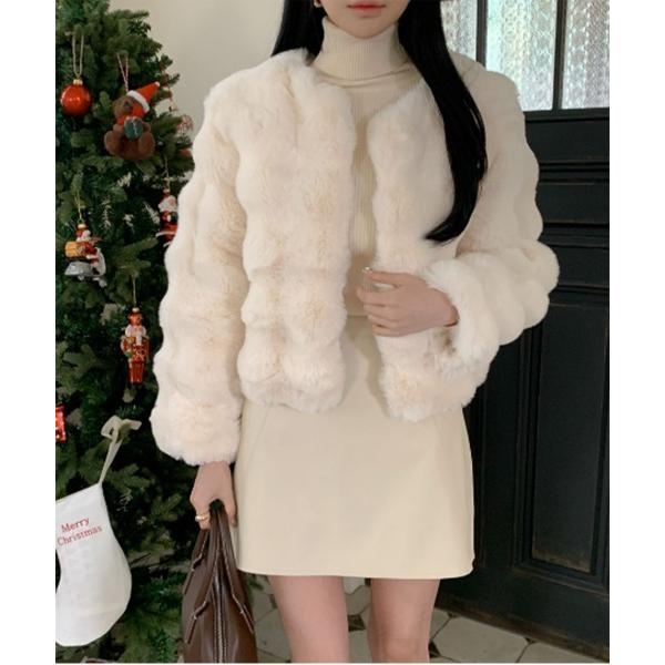 「by muni:r」 ジャケット FREE アイボリー レディース