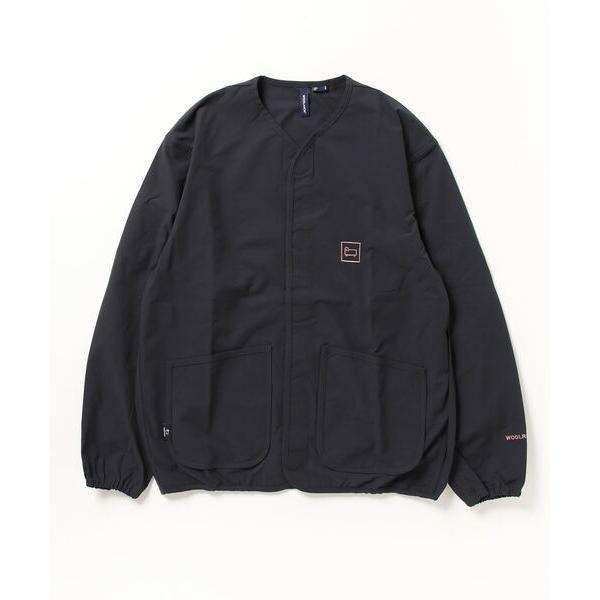 「WOOLRICH」 長袖シャツ L ブラック メンズ