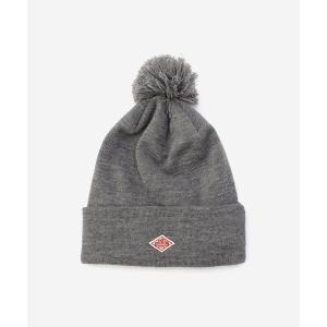 「DANTON」 ニットキャップ FREE チャコール レディース