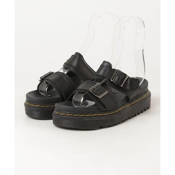 「Dr. Martens」 フラットサンダル 5 ブラック レディース