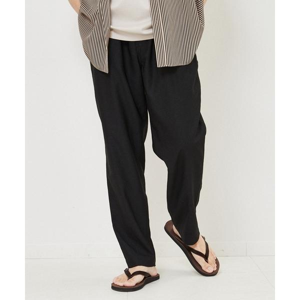 「EDIFICE」 イージーパンツ LARGE ブラック メンズ