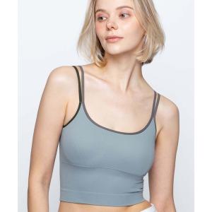 インナーシャツ 肌着 「ブラトップ」　インナー　クロップド丈 レディース