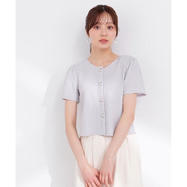 tシャツ シャーリングカットカーディガン / 1216164400 レディース