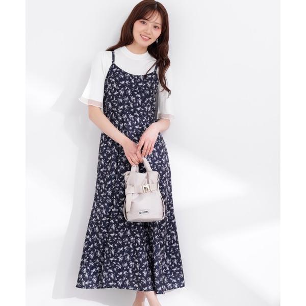 ニット セーター 部分シアー半袖ニット / 1216170403 レディース