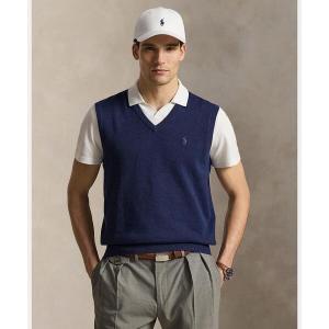 ベスト ジレ パフォーマンス コットンブレンド セーター ベスト メンズ