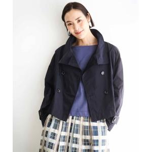 コート アウター スタンドカラーショートブルゾン レディース