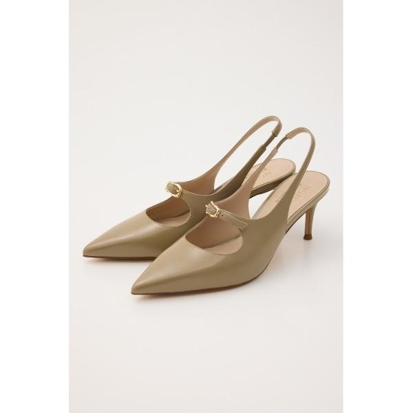 パンプス スリングアジャストパンプス