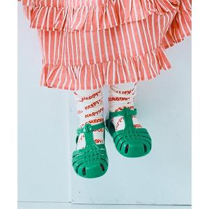 サンダル カラフルジェリーサンダル キッズ 子供 男の子 女の子