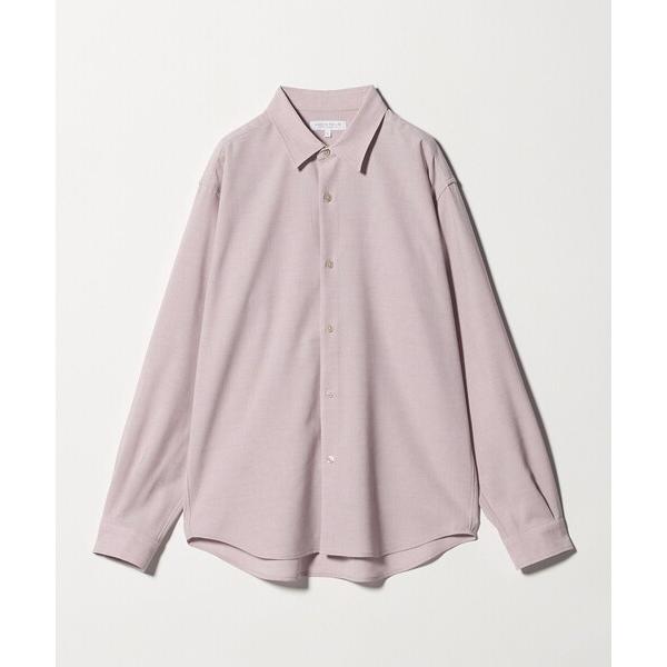 シャツ リネンライク スラブドビー リラックス レギュラーカラーシャツ-吸水速乾-「A DAY IN...