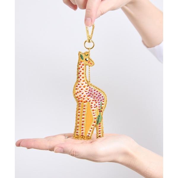 キーホルダー TKK : ザリ刺繍キーホルダー　ZARI EMBOIDERY