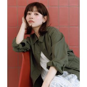 ブルゾン アウター ミリタリーブルゾン レディース