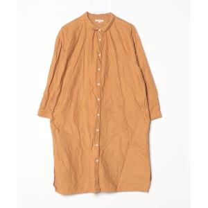 「studio CLIP」 シャツワンピース M イエロー レディース