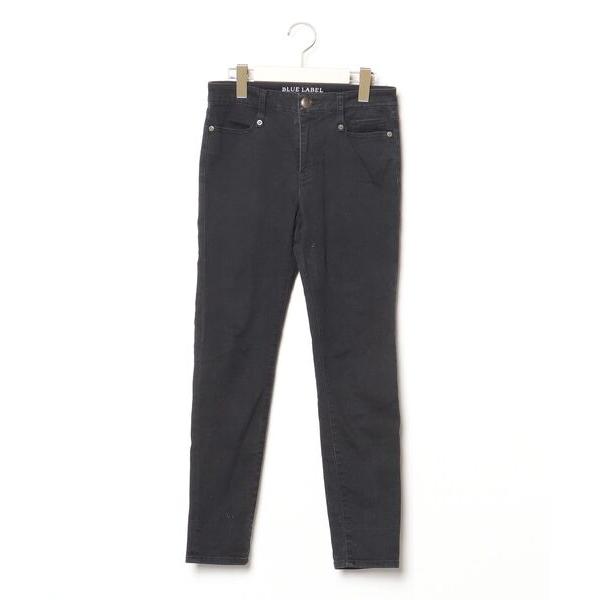 「BLUE LABEL CRESTBRIDGE」 スキニーパンツ 38 ブラック レディース