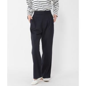 「studio CLIP」 「utao:」パンツ MEDIUM ネイビー レディース