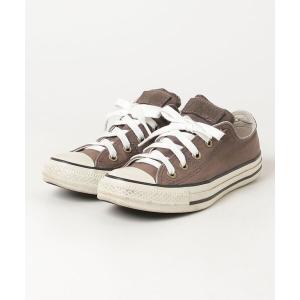 「CONVERSE」 ローカットスニーカー 23cm グレー レディース