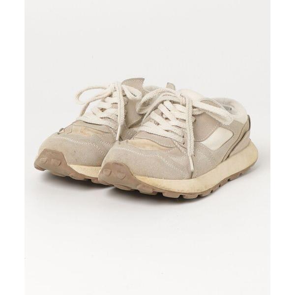 「riziere」 「KIDS」ローカットスニーカー 21cm ベージュ キッズ