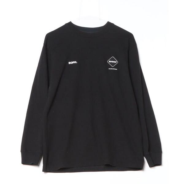 「F.C.R.B.」 長袖Tシャツ L ブラック メンズ