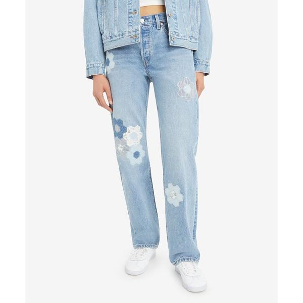 「Levi's」 デニムパンツ 23inch ライトインディゴブルー レディース