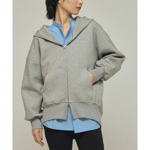 「AMERICANA」 ジップアップパーカー FREE グレー レディース