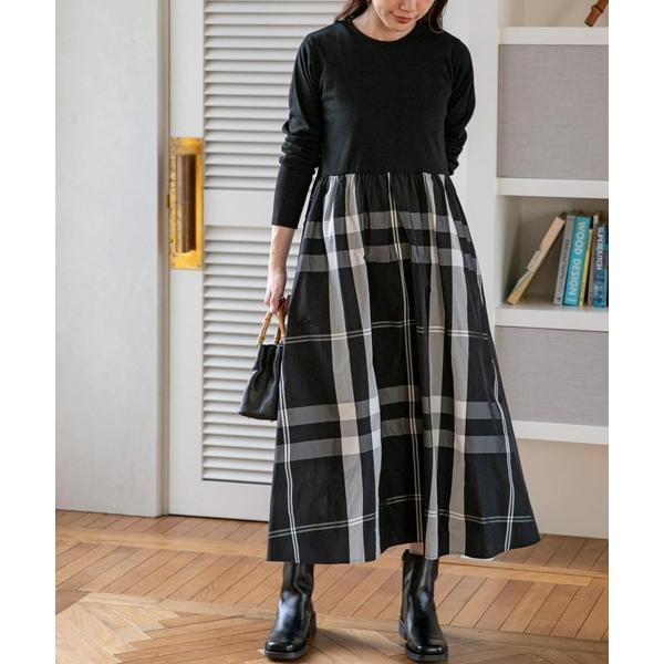 「URBAN RESEARCH Sonny Label」 長袖ワンピース FREE ブラック レディ...