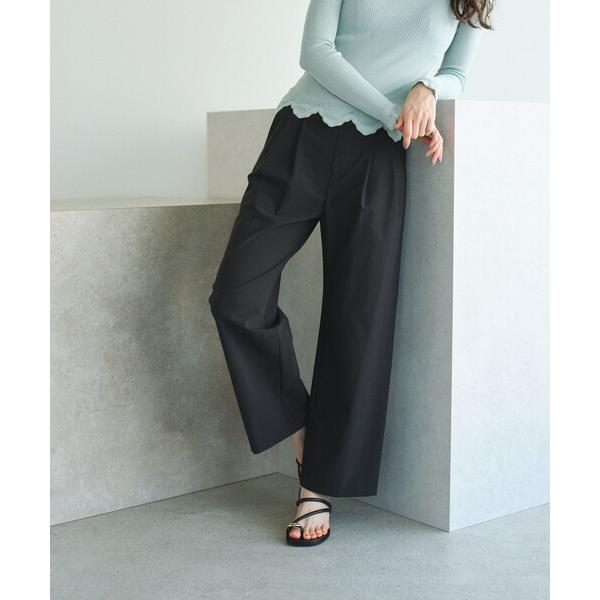 パンツ 「接触冷感・UV対策」「セットアップ」コンフォタブルジャージーパンツ レディース