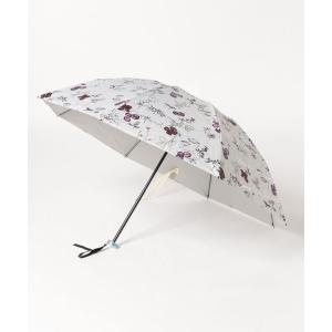 日傘 折りたたみ傘 折り畳み 軽量 晴雨兼用 「JILL STUART ジル スチュアート」ボタニカル柄晴雨兼用傘(折りたたみ・ミニ傘) レディース