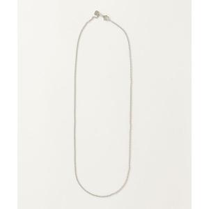 「TOM WOOD」 ネックレス - シルバー メンズ