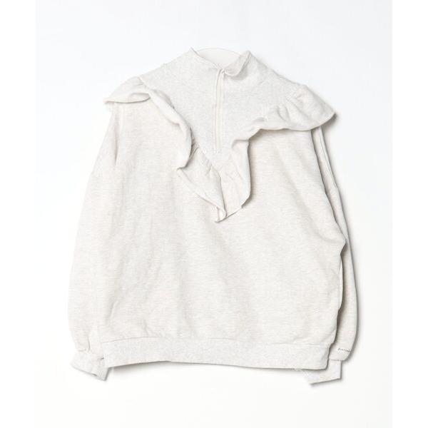 「RUBY AND YOU」 スウェットカットソー FREE グレー レディース