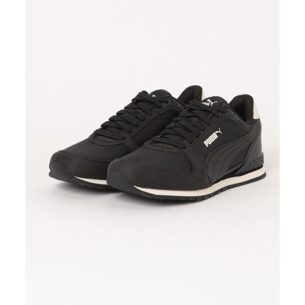 「PUMA」 ローカットスニーカー 25.0cm ブラック レディース
