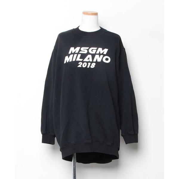 「MSGM」 スウェットカットソー X-SMALL ブラック レディース
