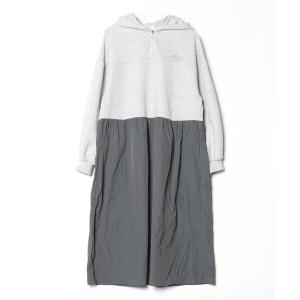 「studio CLIP」 長袖ワンピース FREE グレー レディース