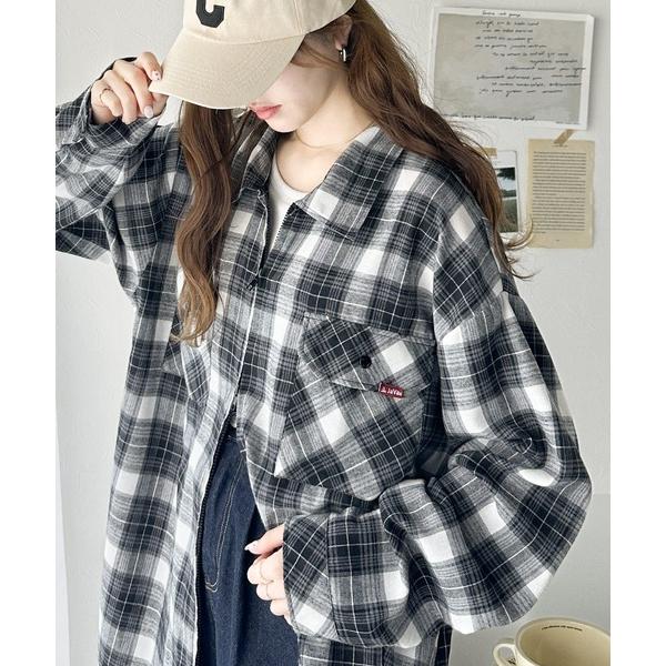 「Java」 長袖シャツ X-LARGE ブラック レディース