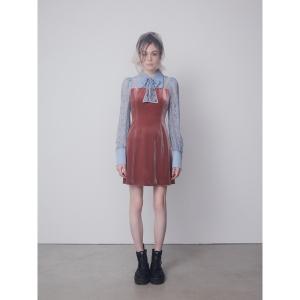 「PAMEO POSE」 シャツワンピース SMALL ピンク レディース