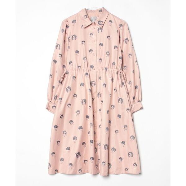 「RUBY AND YOU」 長袖ワンピース FREE ピンク レディース